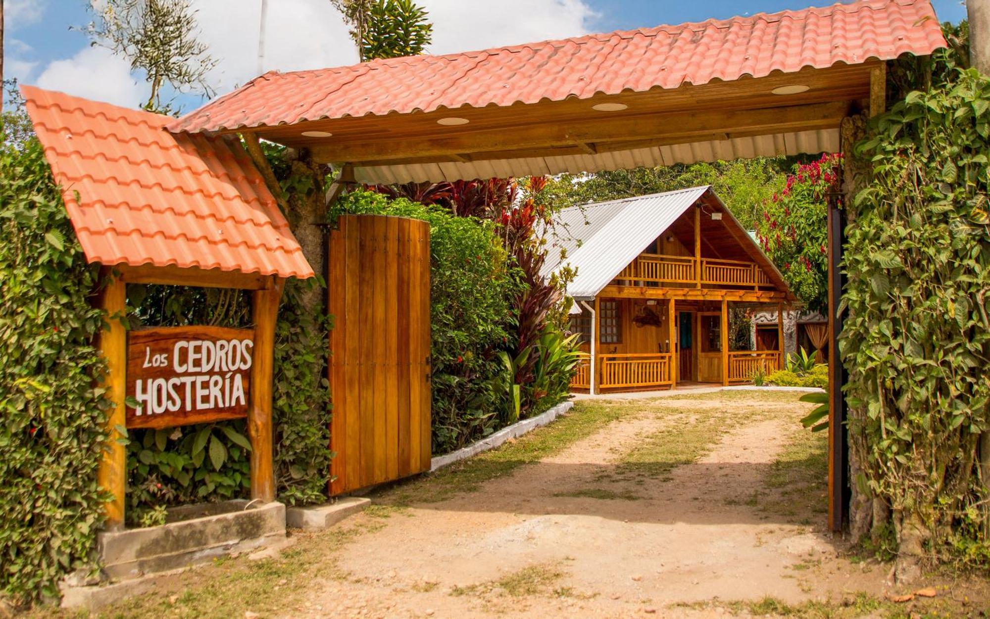 Hosteria Los Cedros De Миндо Экстерьер фото